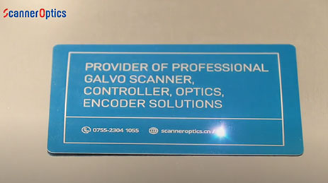 Laser Marking System with Scanner Optics High-Performance Galvo Scanners