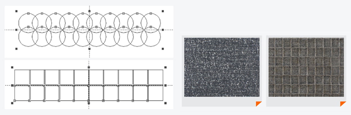 square and circular spot laser texturing square and circular spot laser texturing